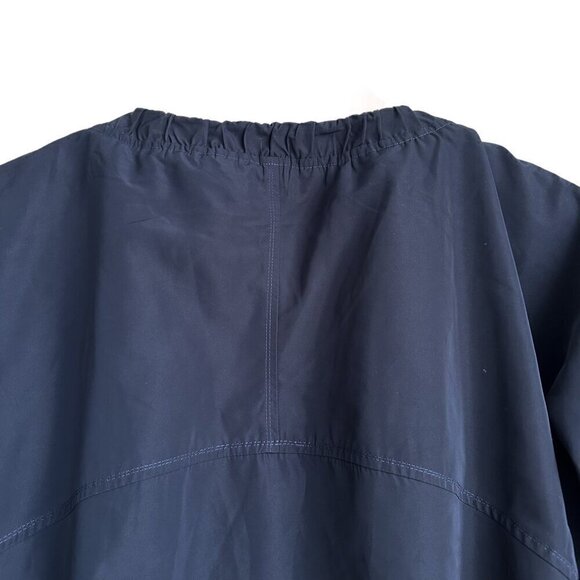 ATHLETA Chill Bomber Jacket - Sporty Drawstring Navy Blue - Picture 11 of 16